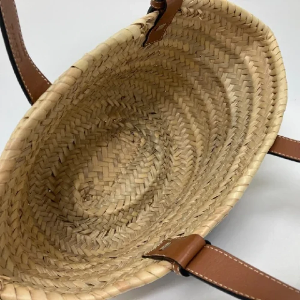 Loewe Pre-owned Fabric handbags Beige Dames