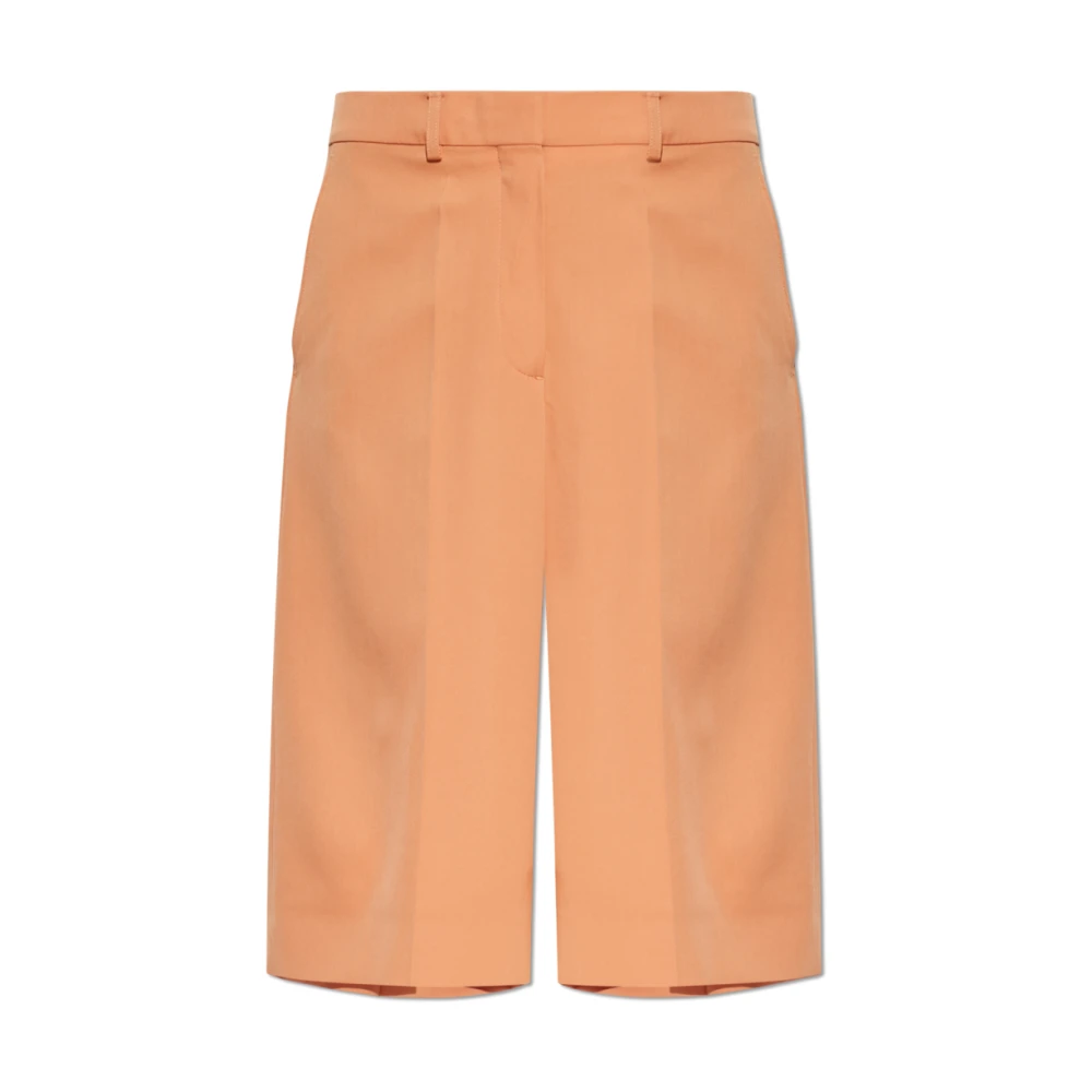 Stella Mccartney Short Shorts Femme Shorts Orange 38 Fr