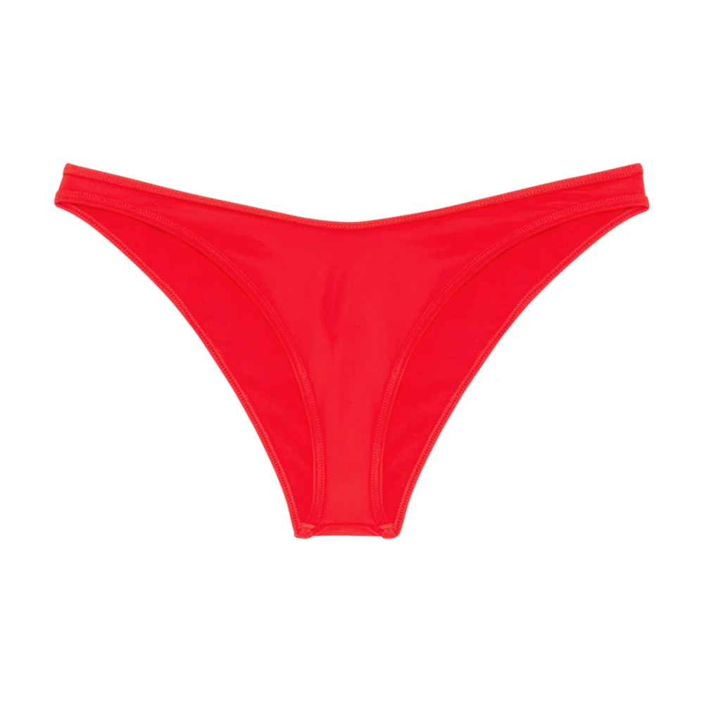 Diesel Bikini bottoms with oversized logo Red Dames