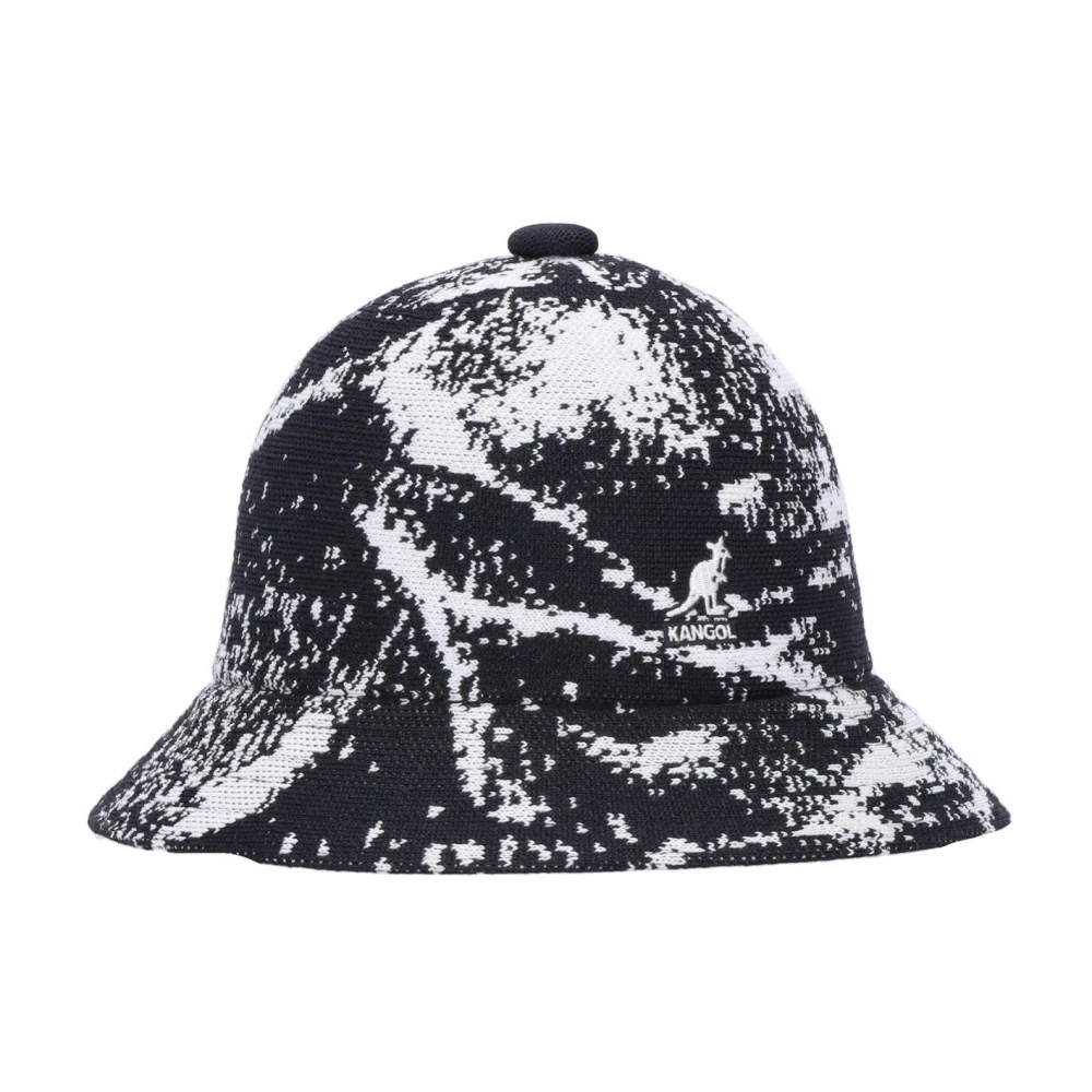 Kangol Airbrush Casual Bucket Hat Svart/Vit Black, Herr