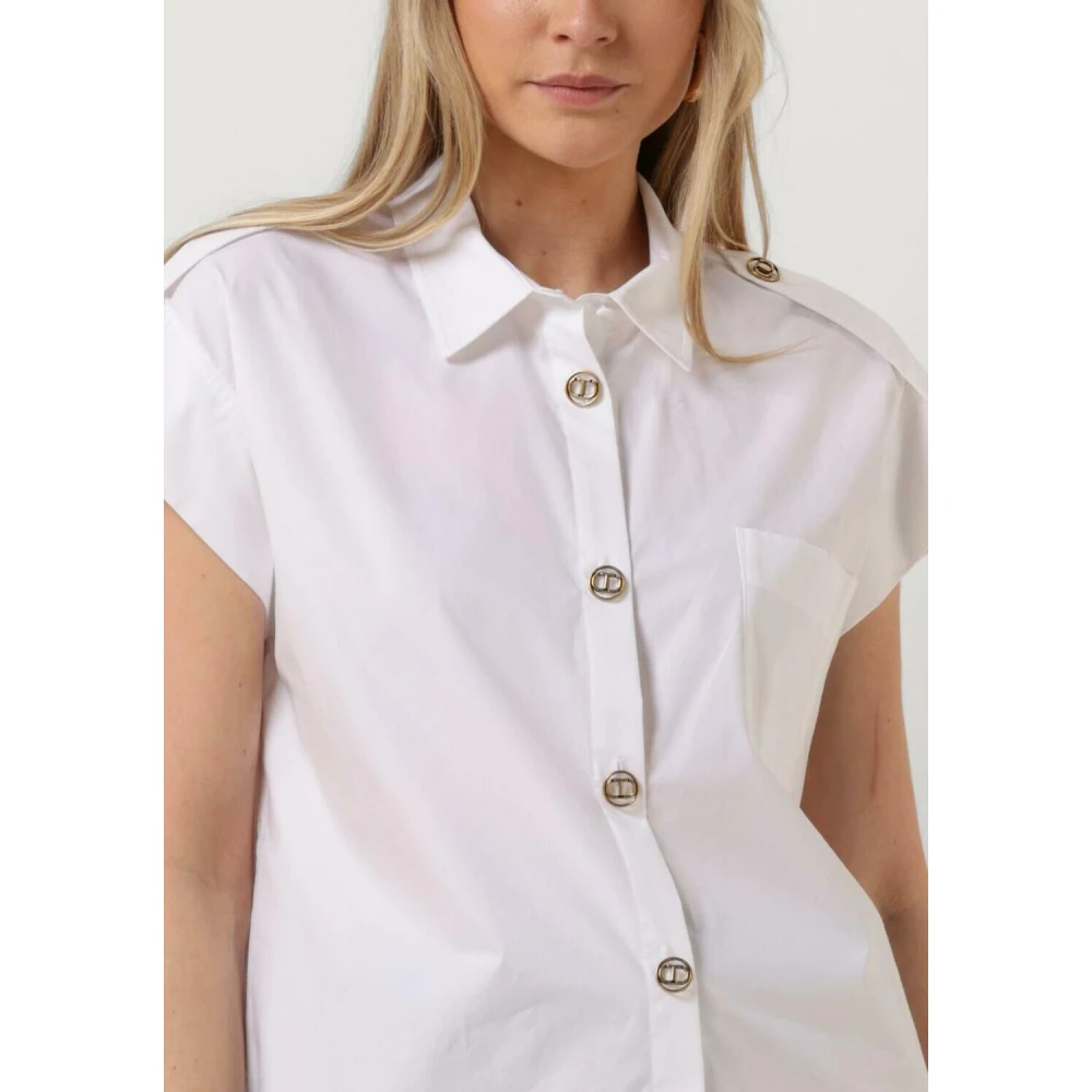 Twinset Basis Overhemd White Dames