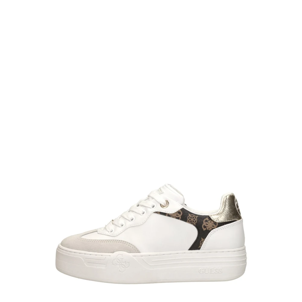 Guess Swole Leather-Blend Sneaker Dames Schoenen Veelkleurig Multicolor