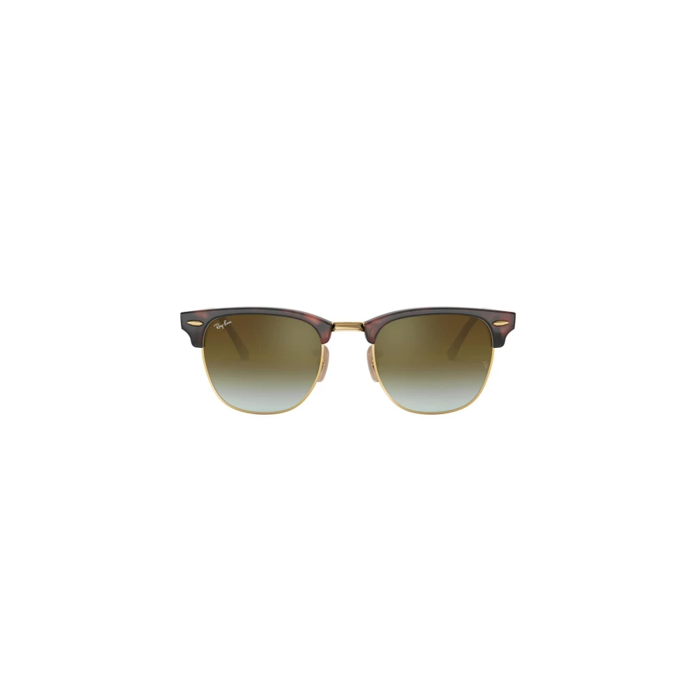 Ray-Ban Men's Brown Sunglasses, 51 Mm, Clubmaster Sunglasses
