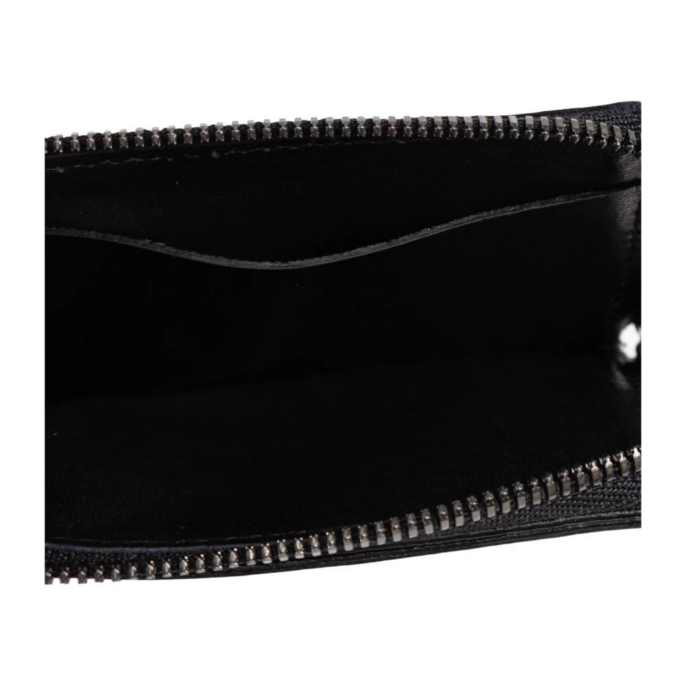 Yohji Yamamoto Leren portemonnee Black Heren