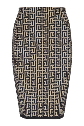monogram-knit-skirt