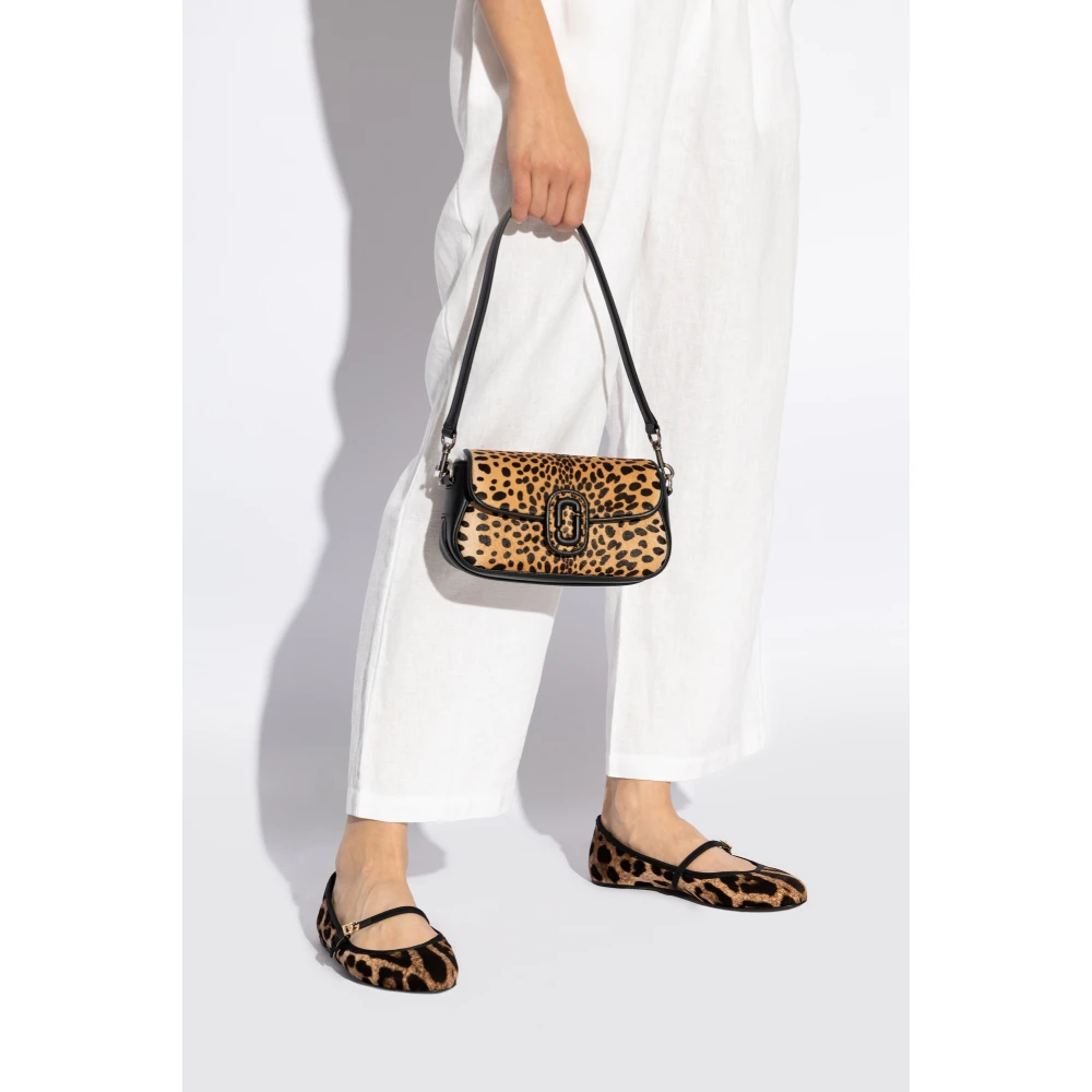 Marc Jacobs Schoudertas The Marc Clover met dierenmotief Beige Dames