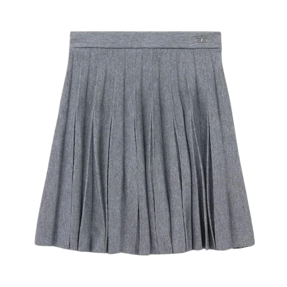 Balenciaga Mujer Falda Plisada