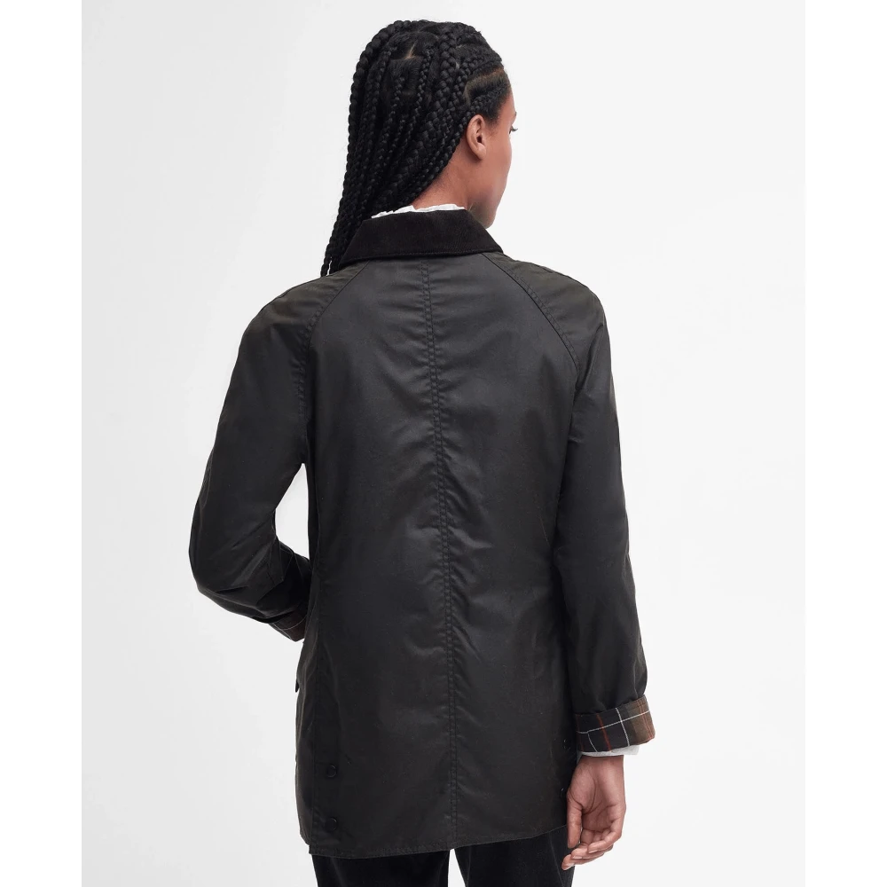 Barbour Klassieke Beadnell Wax Jas Green Dames