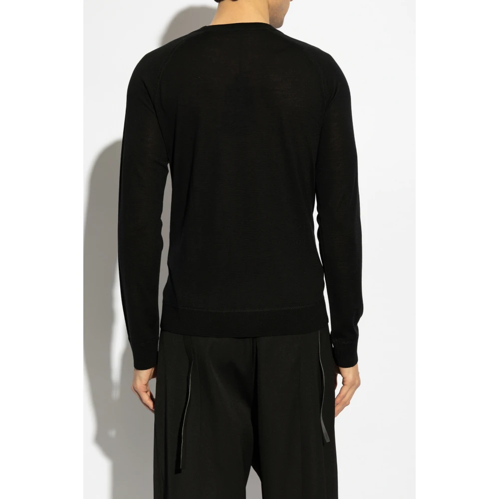 Dsquared2 Wollen trui Black Heren