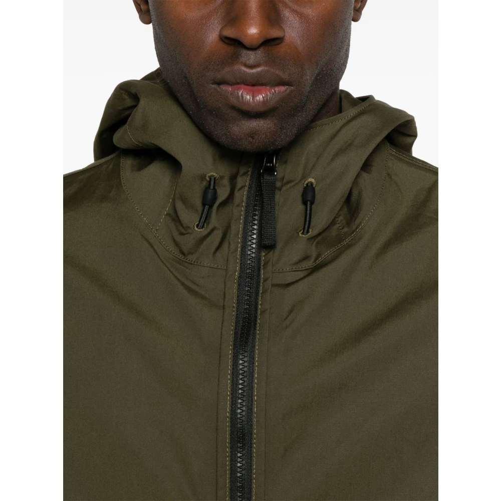 Stone Island Groene jas voor mannen Green Heren