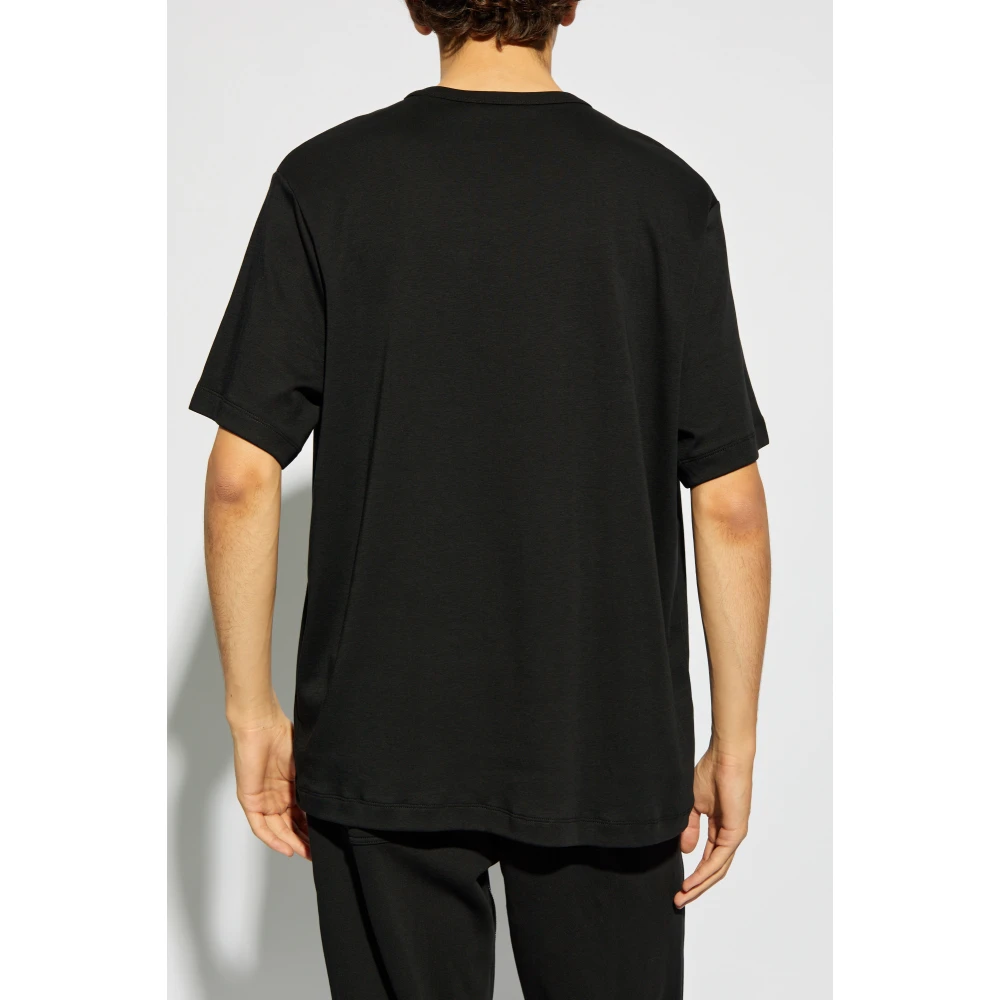 Helmut Lang T-shirt met zakken Black Heren