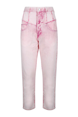 rosa-denim-flared-patchwork-byxor