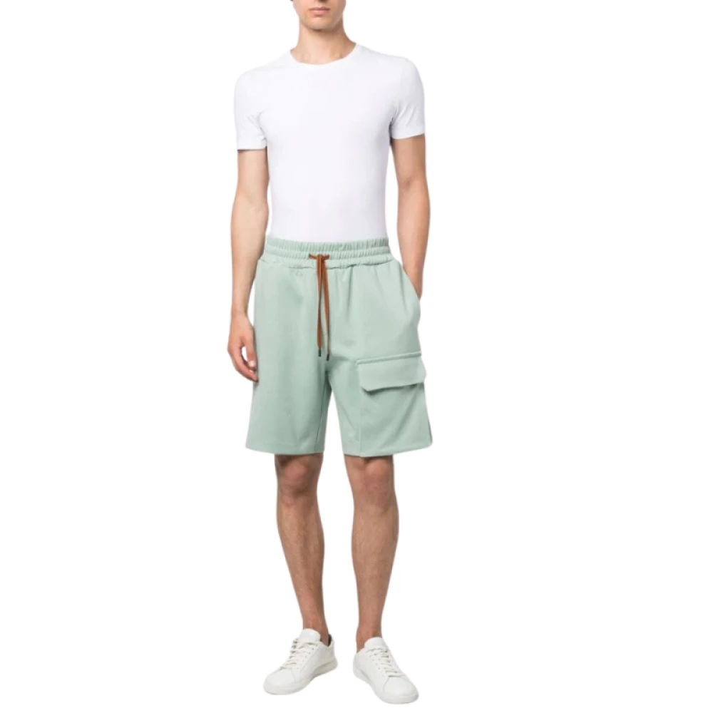 Ermenegildo Zegna Slim Fit Stretch Katoenen T-Shirt White Heren