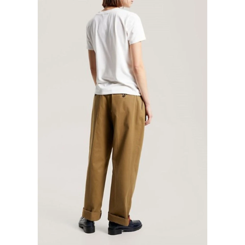 Tommy Hilfiger Vintage Logo T-Shirt White Dames