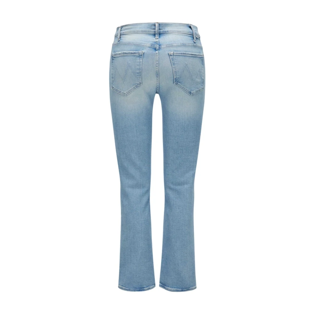 Mother The Hustler Ankle Jeans Lichtblauw Blue Dames