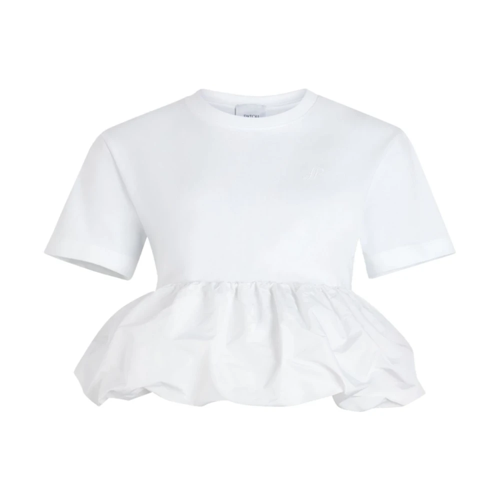 Patou Witte T-shirts en Polos White Dames