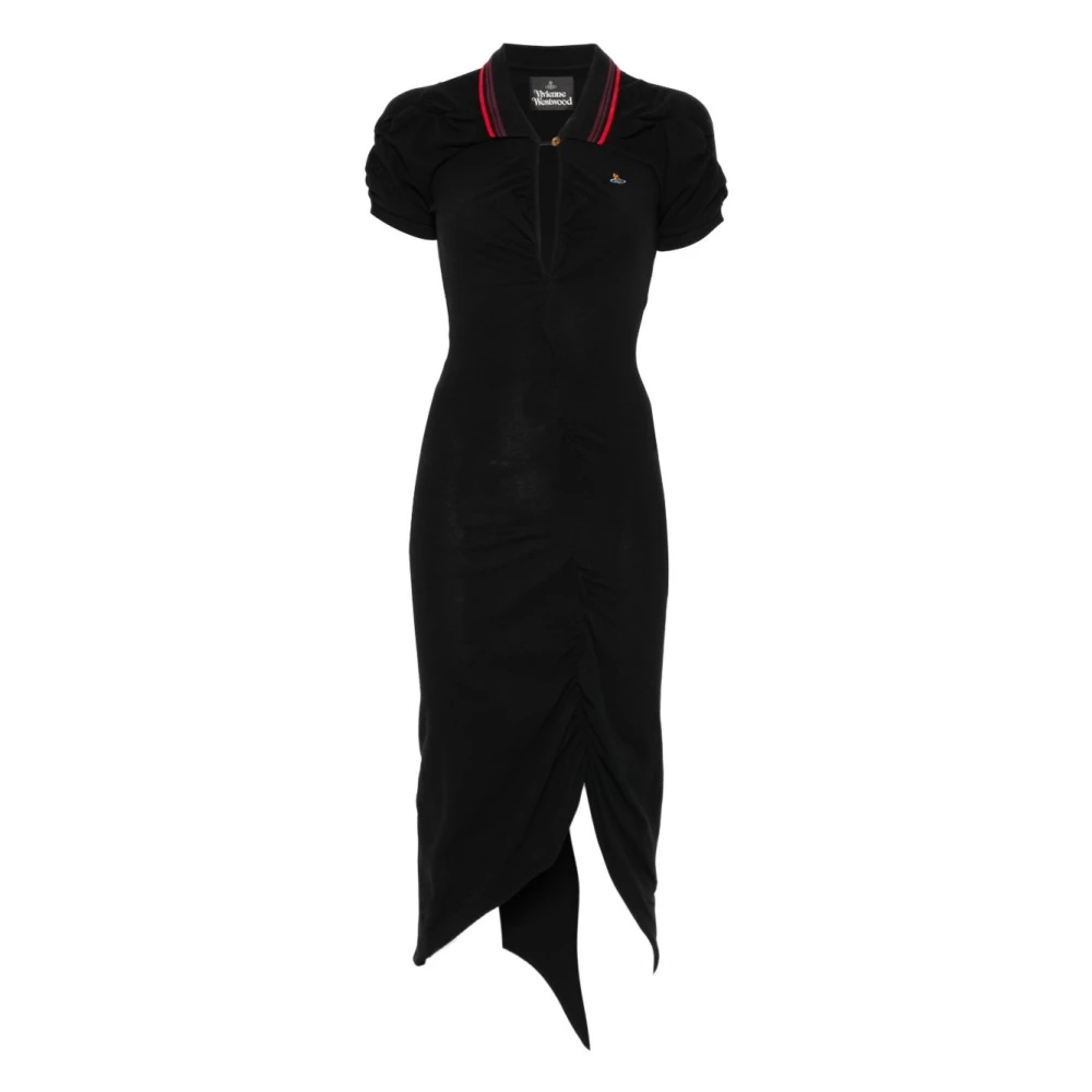 Vivienne Westwood Women's Black Midi Dresses, S, Pulling Dress