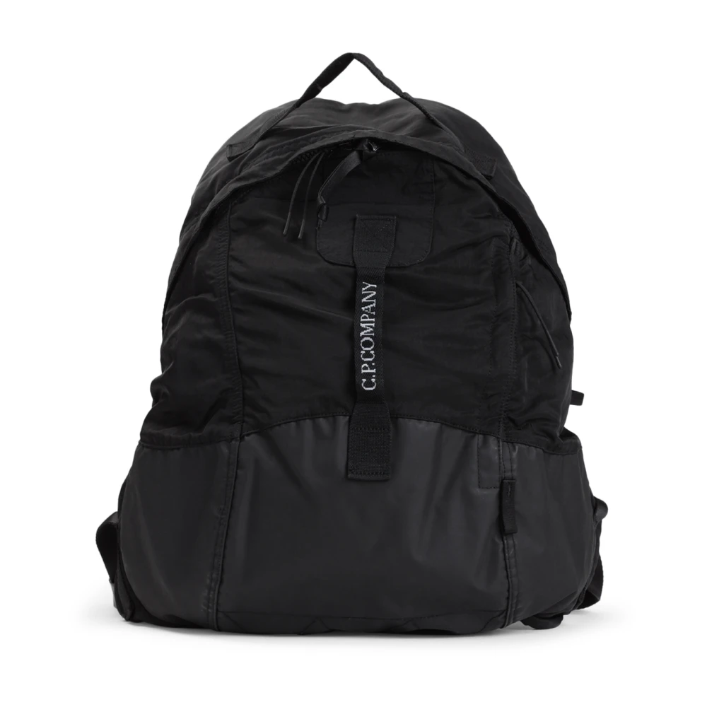 C.P. Company Stijlvolle Bucket Bag & Rugzak Black Heren