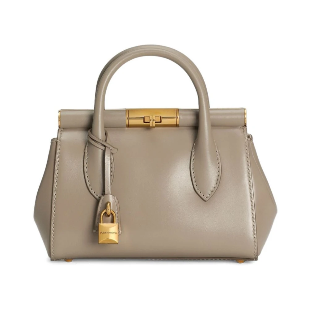 Dolce & Gabbana Grijze Schoudertas voor Vrouwen Brown Dames