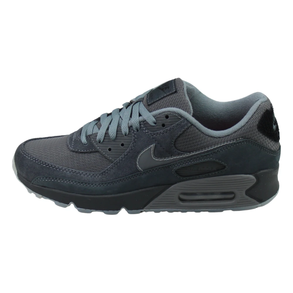 Nike Air Max 90 'Velcro' Sneakers Gray, Herr