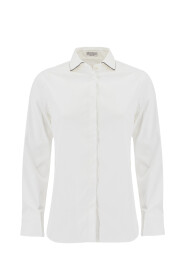 Women Clothing Shirts Bianco SS23