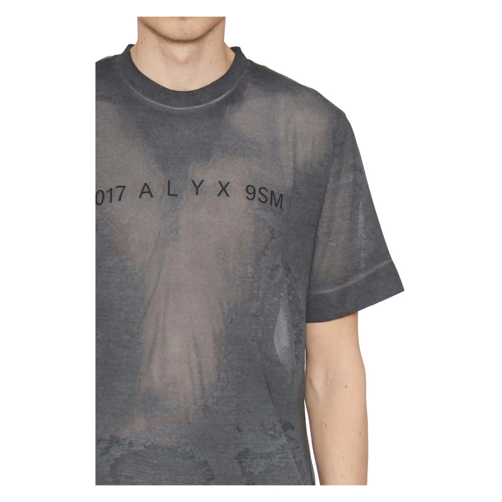 1017 Alyx 9SM Katoenen Grafisch T-shirt Black Heren