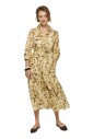 robe-jaune-en-coton-imprime