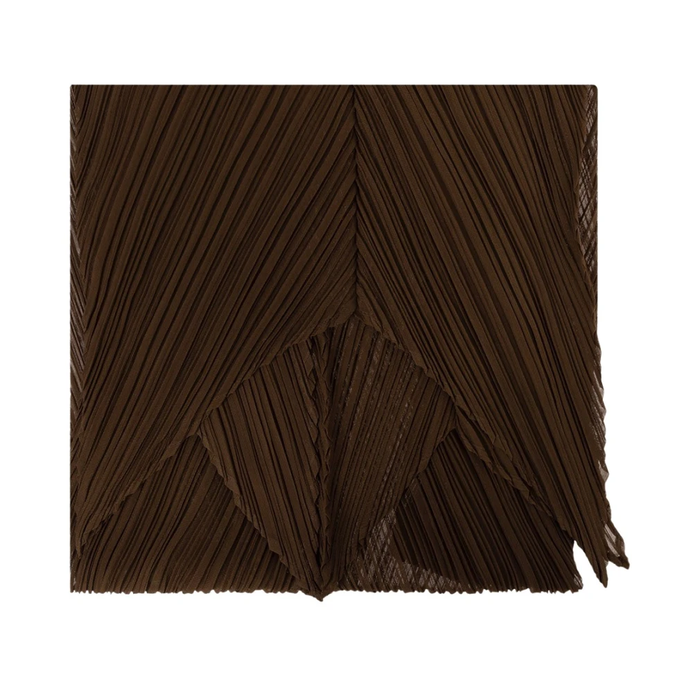 Issey Miyake Stijlvolle Damesjaal Accessoires Brown Dames