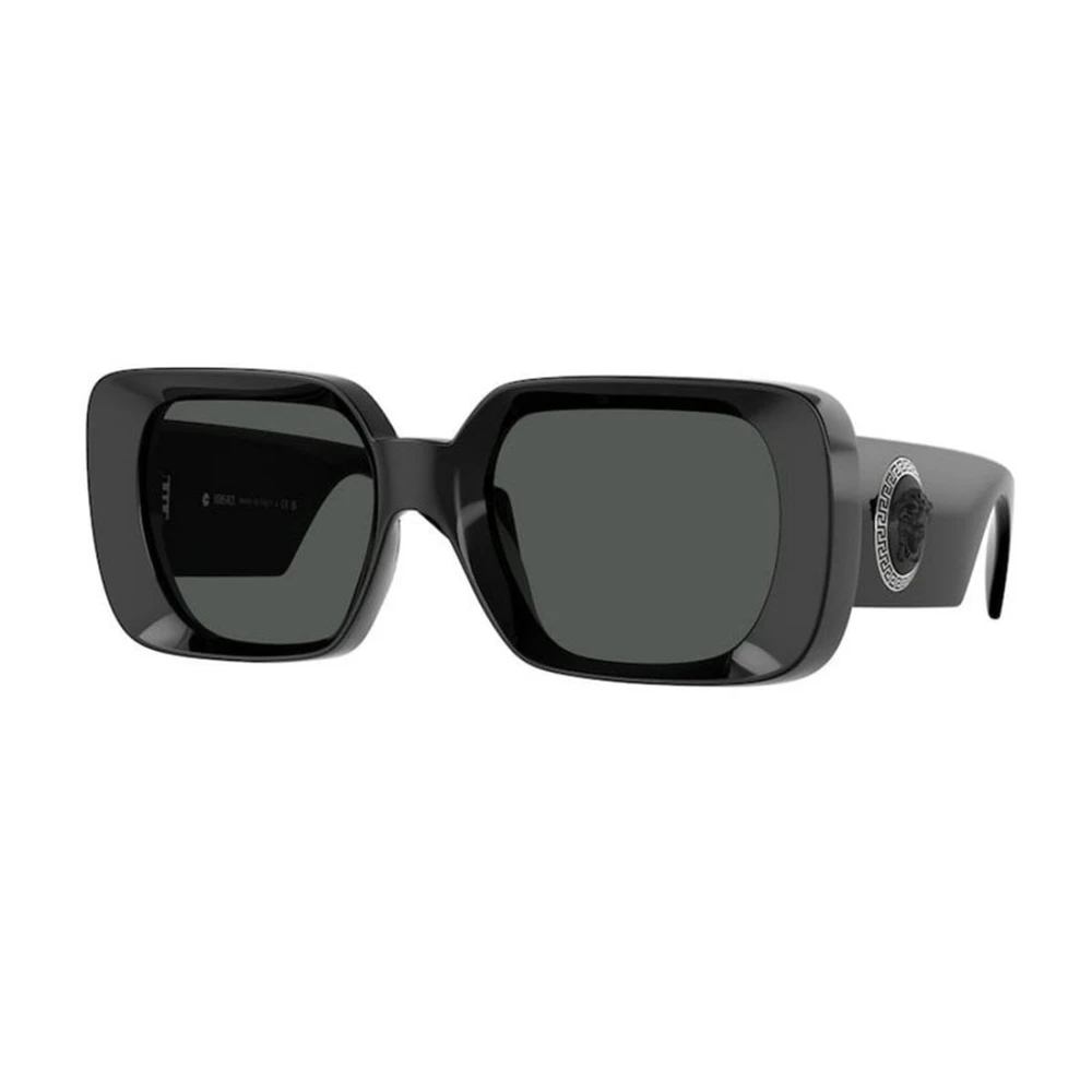 Versace Sunglasses, Female, 54 Mm, Square Sunglasses Black