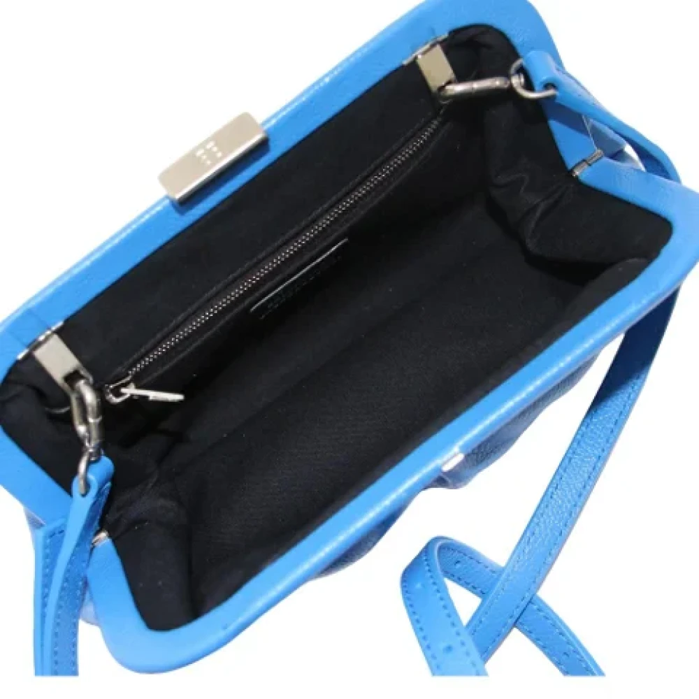 Balenciaga Vintage Pre-owned Leather balenciaga-bags Blue Dames