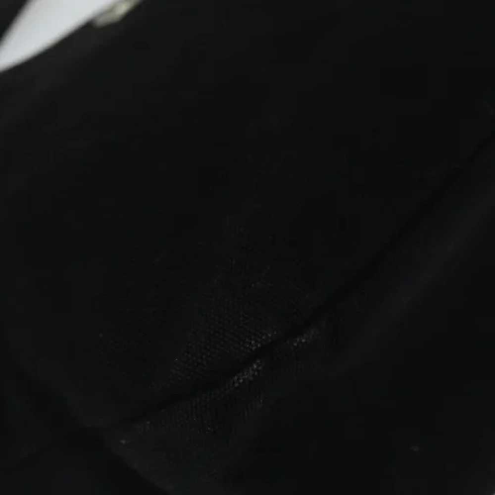 Burberry Vintage Pre-owned Canvas shoulder-bags Black Dames