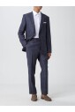 blazer-ajuste-bleu-texture