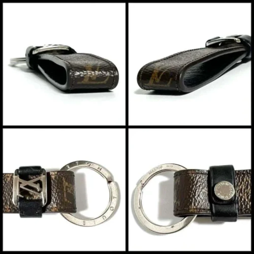 Louis Vuitton Vintage Pre-owned Leather key-holders Brown Dames