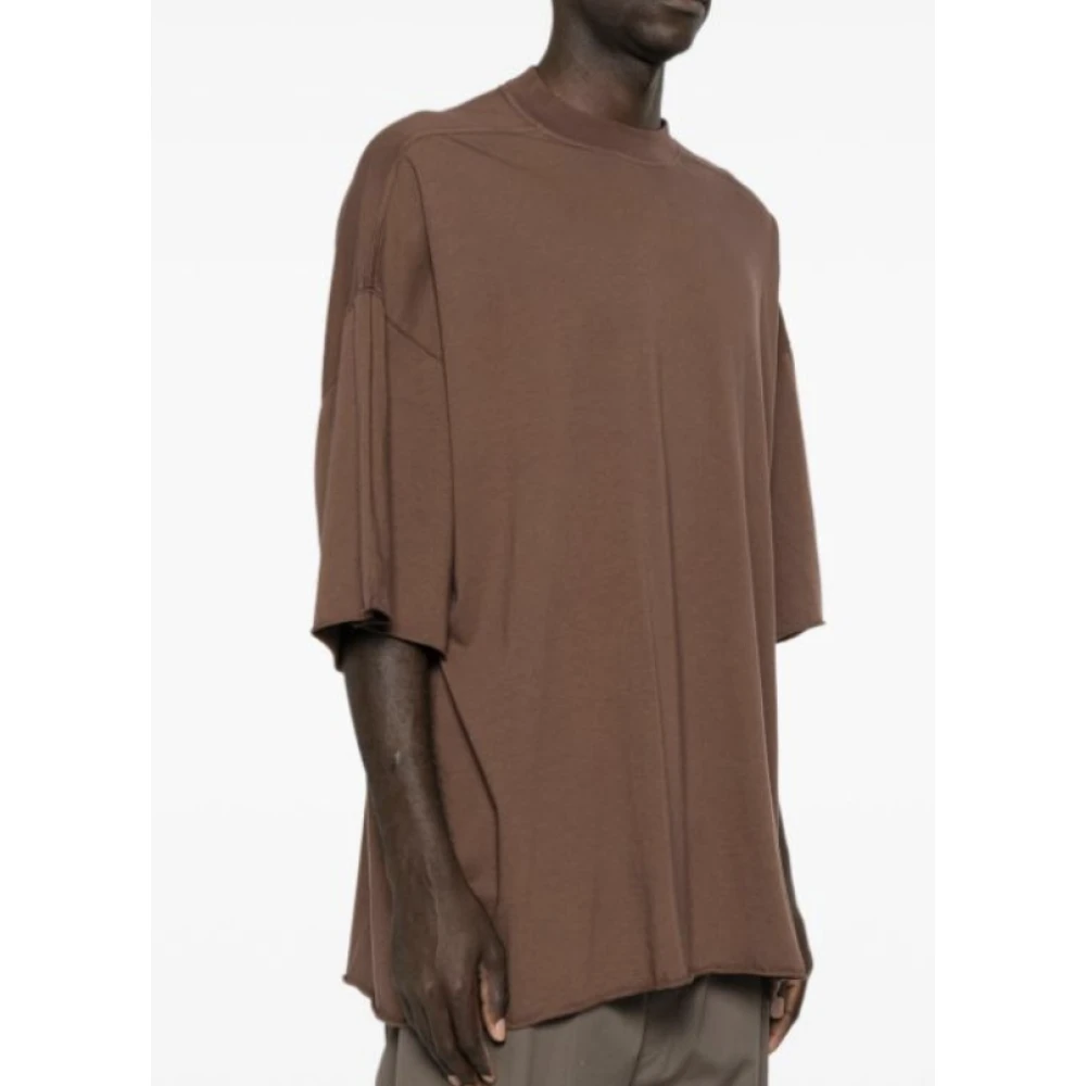 Rick Owens Terra T-Shirt Brown Heren