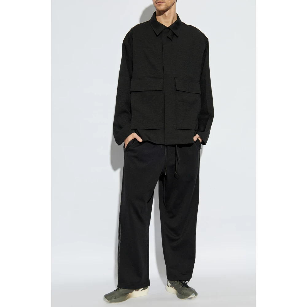 Y-3 Jas met logo Black Heren