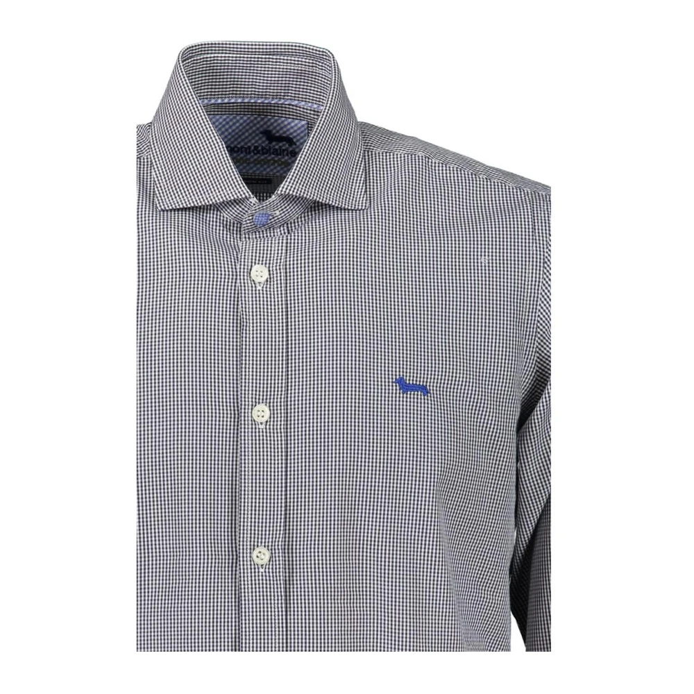 Harmont & Blaine Polo Shirts Gray Heren