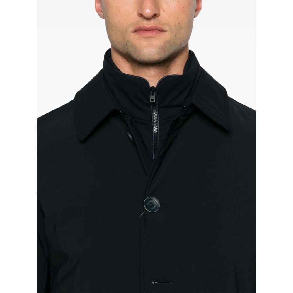 Herno Blauwe Pufferjas Blue Heren