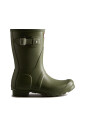 bottes-wellington-courtes-vert-olive-fonce