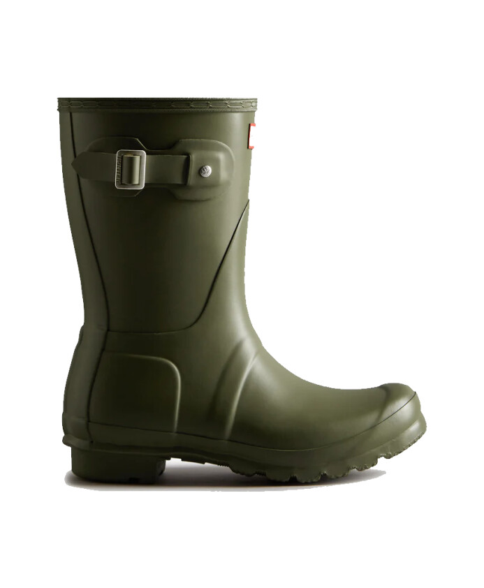 bottes-wellington-courtes-vert-olive-fonce