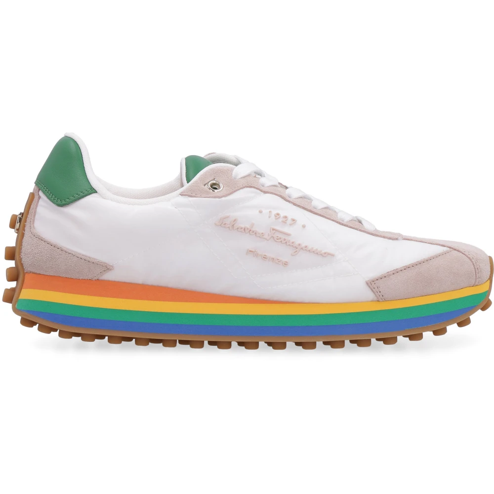 Ferragamo Stijlvolle lage sneakers Dames Schoenen Veelkleurig Multicolor