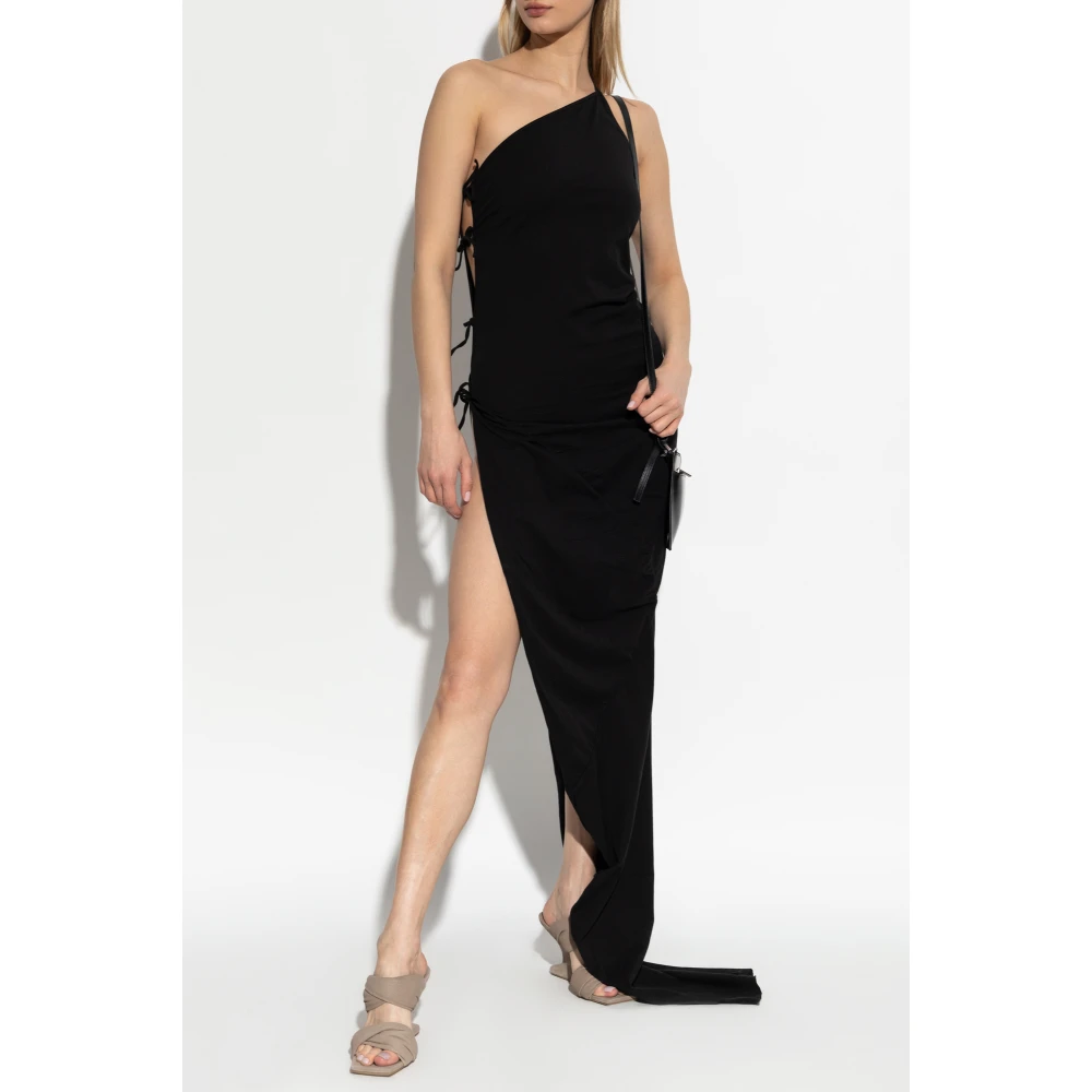 Rick Owens Strappy Jurk Black Dames