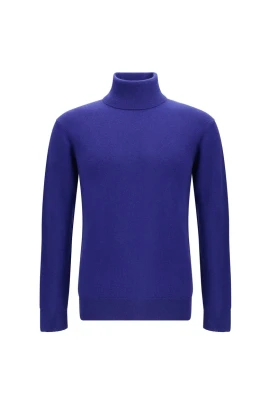 Räfflad Turtleneck Tröja