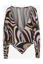 marmeren-print-bodysuit-met-cape-mouwen