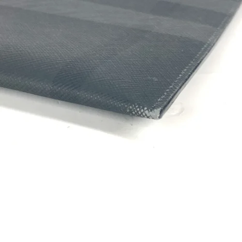 Burberry Vintage Pre-owned Leather wallets Black Dames