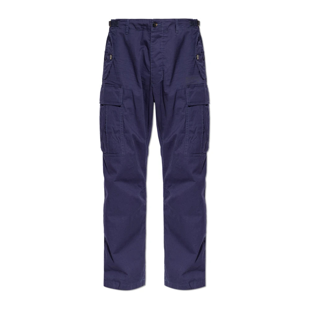 Dsquared2 Men's Purple Cargo Trousers - Straight Trousers - L - Trousers