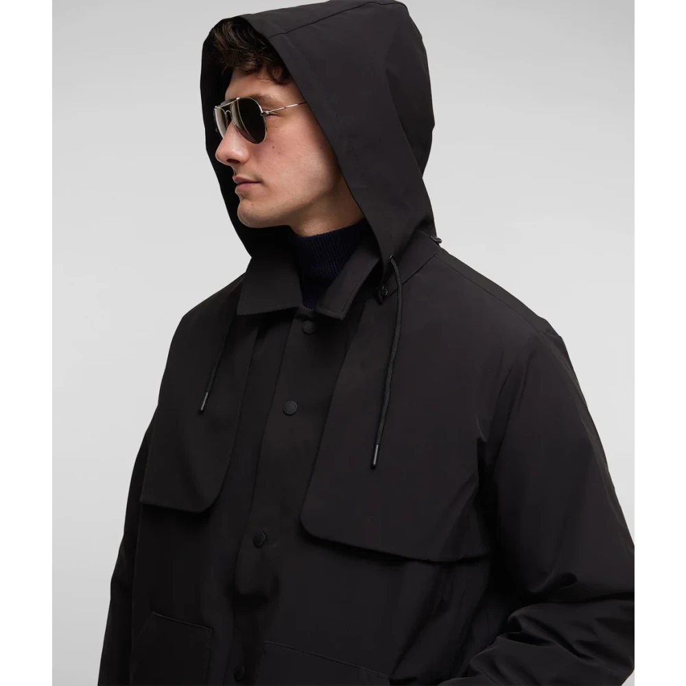 RefrigiWear Stijlvolle jassen voor mannen en vrouwen Black Heren