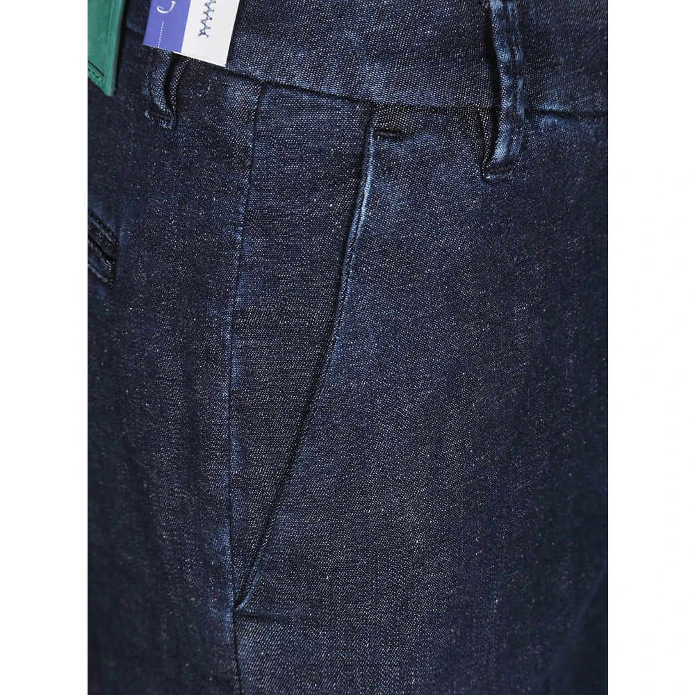 Jacob Cohën Flare Boot Crop Broek voor Vrouwen Blue Dames