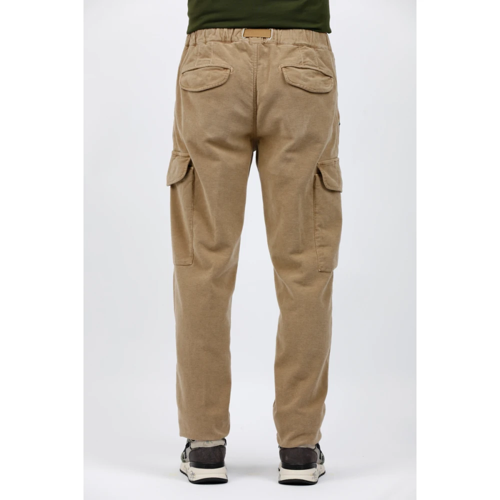 White Sand Cargo broek van ribfluweel Brown Heren