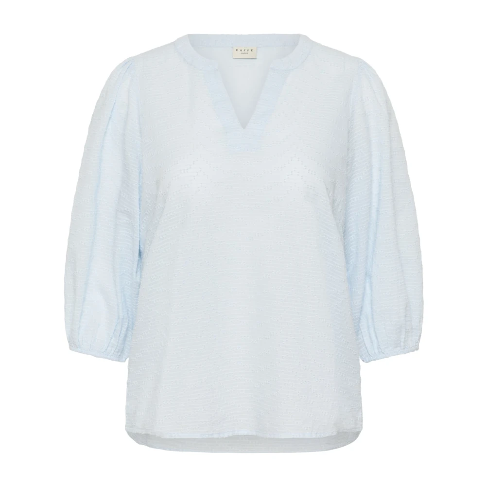 Kaffe Curve Women's Blue Blouse - Blouses - 3XL - Blouses & Shirts