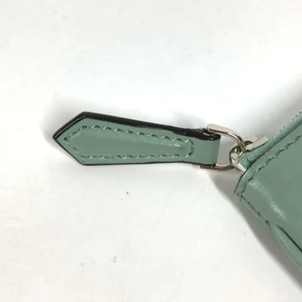 Fendi Vintage Pre-owned Leather fendi-bags Green Dames